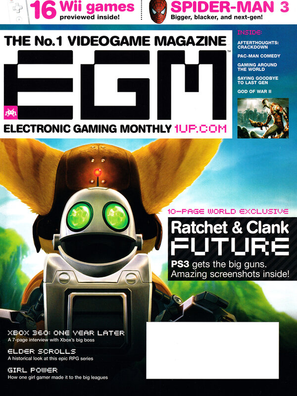 Electronic Gaming Monthly Issue 214 (April 2007) cover